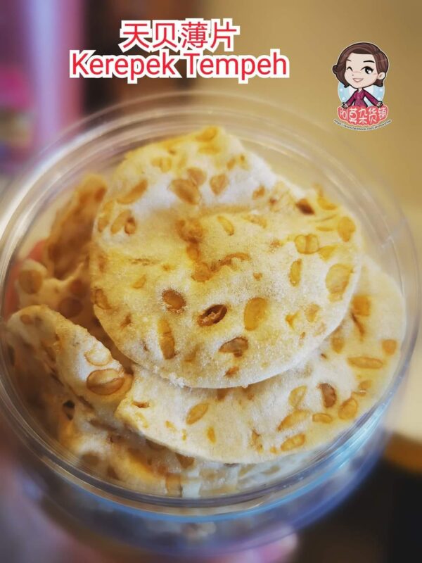 天贝薄片 kerepek tempeh