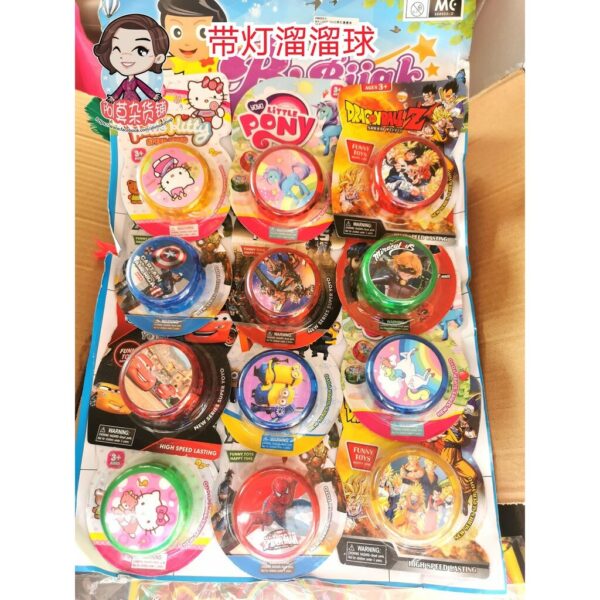 怀旧玩具带灯溜溜球 Traditional Toys Lightning Yoyo