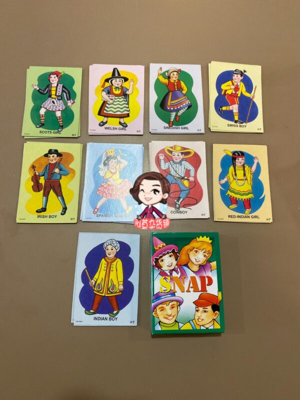 快乐家庭纸牌 happy family (snap，donkey，old maid，happy family)