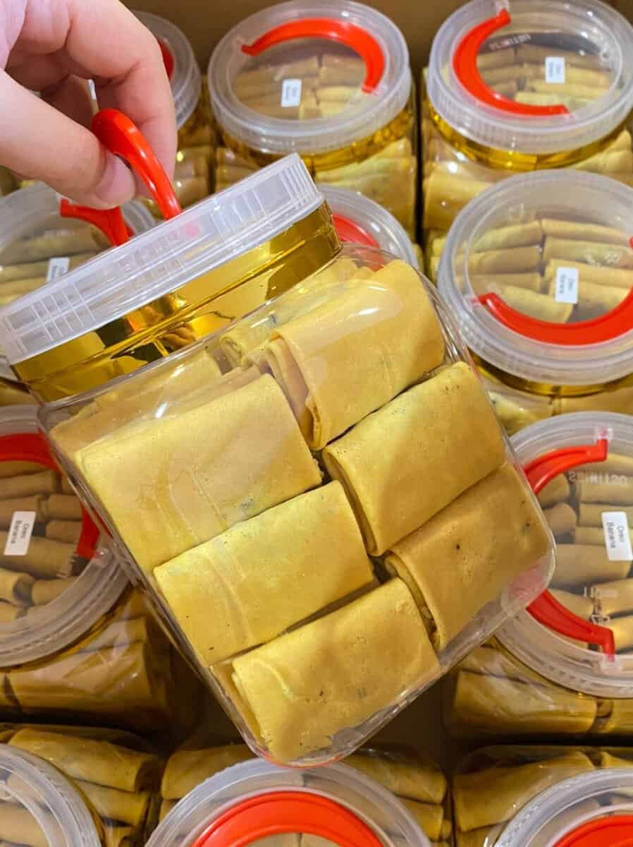 香蕉奥利奥/班兰椰丝蛋饼 oreo banana/coconut pandan egg roll