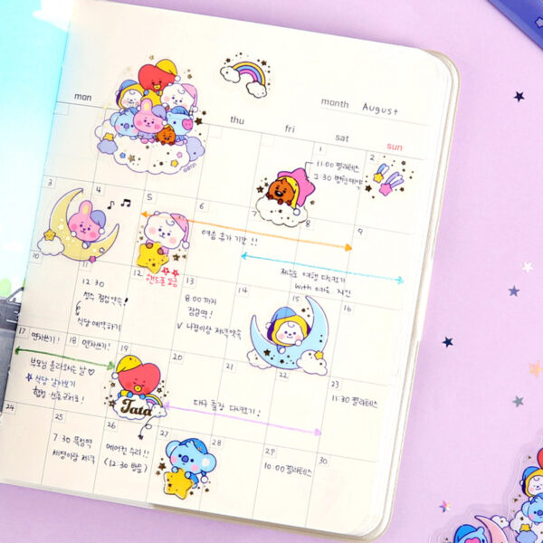 bt21 手帐贴bt21 pocket sticker