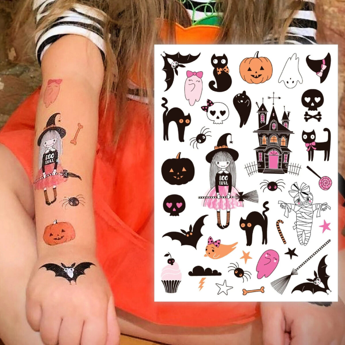 纹身贴纸 temporary tattoo stickers