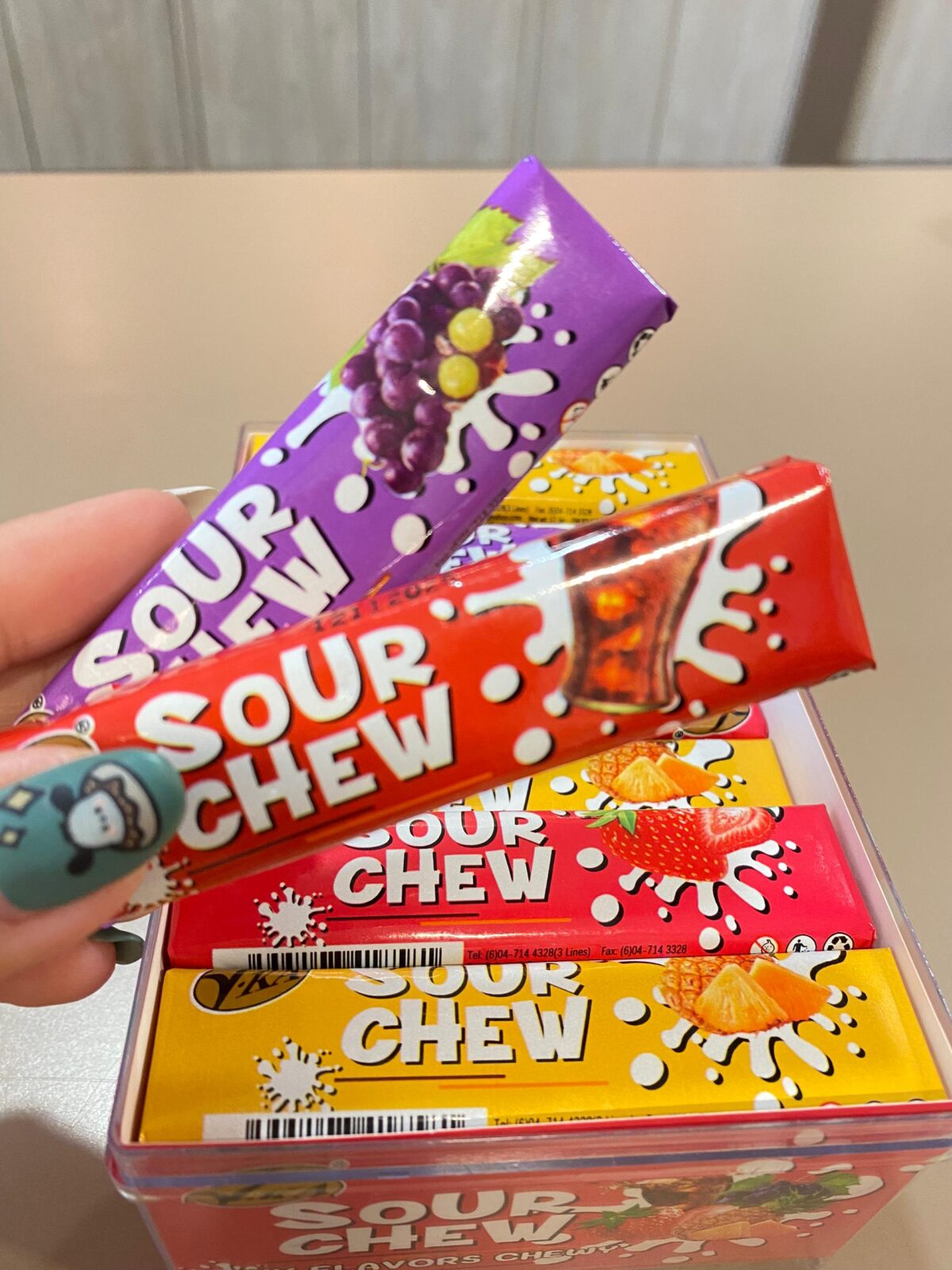 sour chew sugus 2pcs