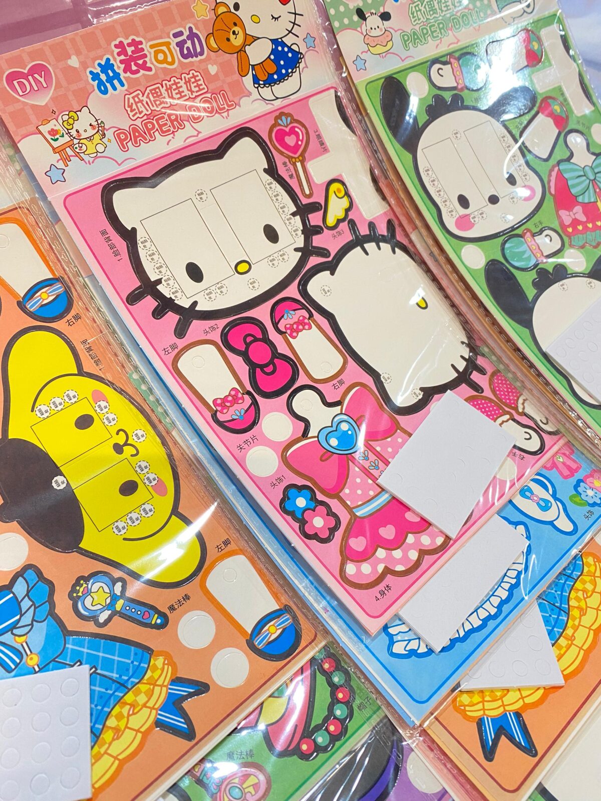 三丽鸥纸娃娃 sanrio paper doll