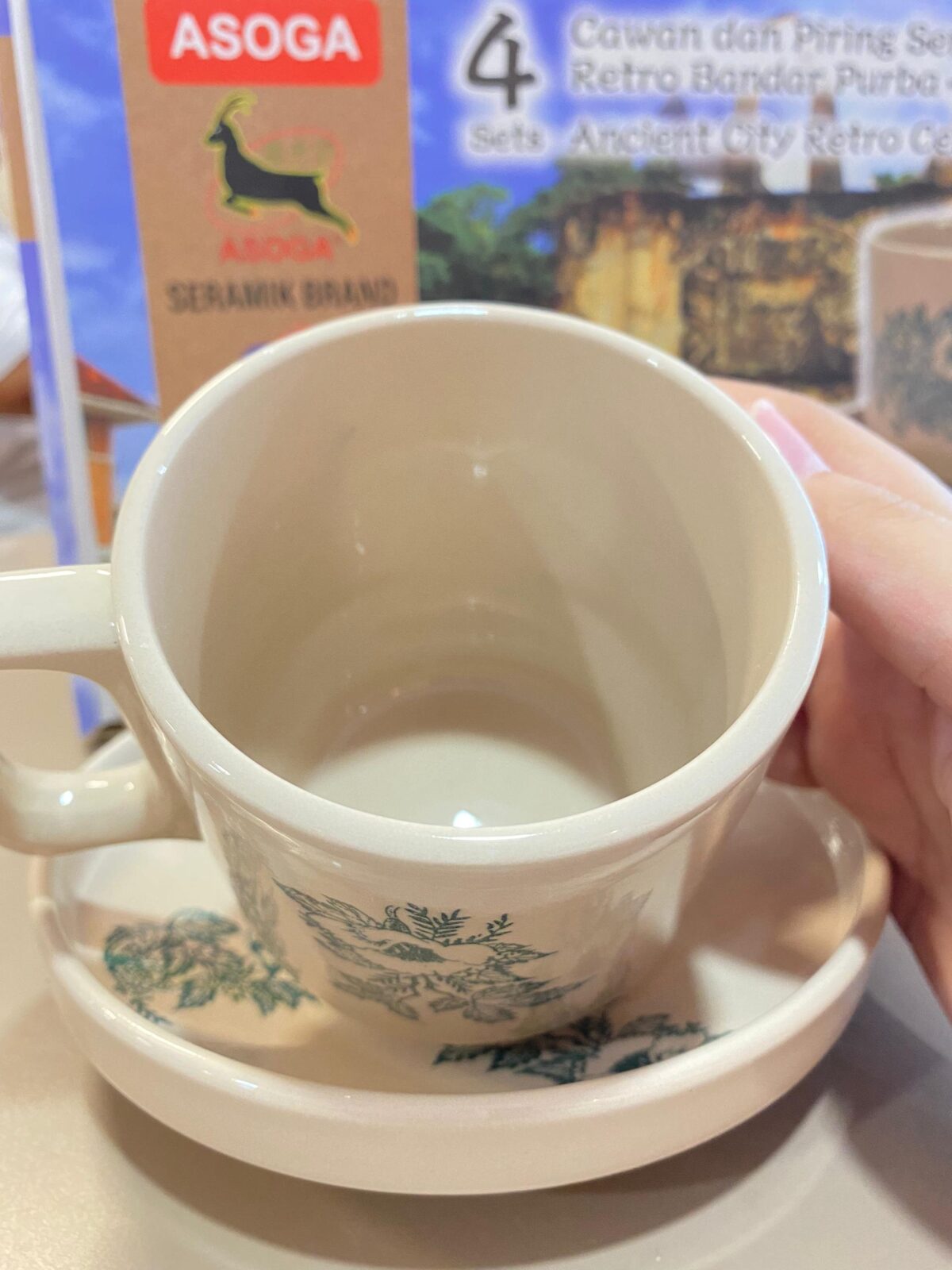 新款古城复古咖啡杯【不可邮寄】vintage coffee cup (new)