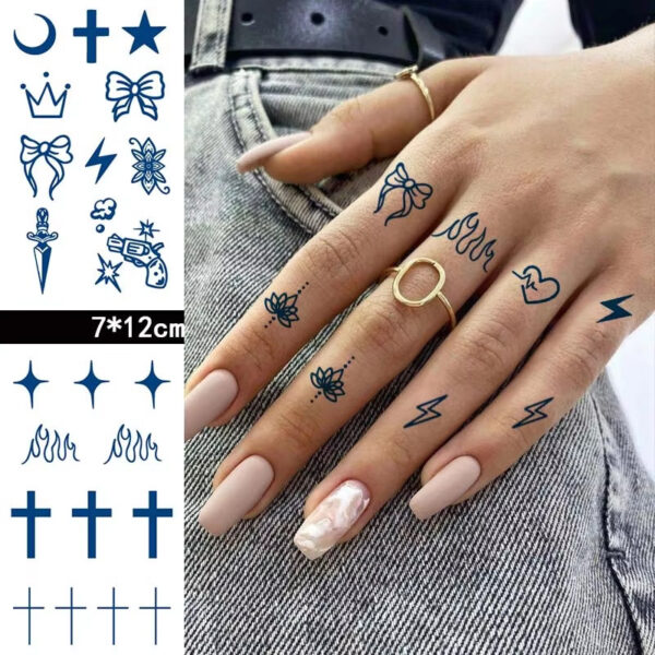 手指纹身贴 finger tatoo