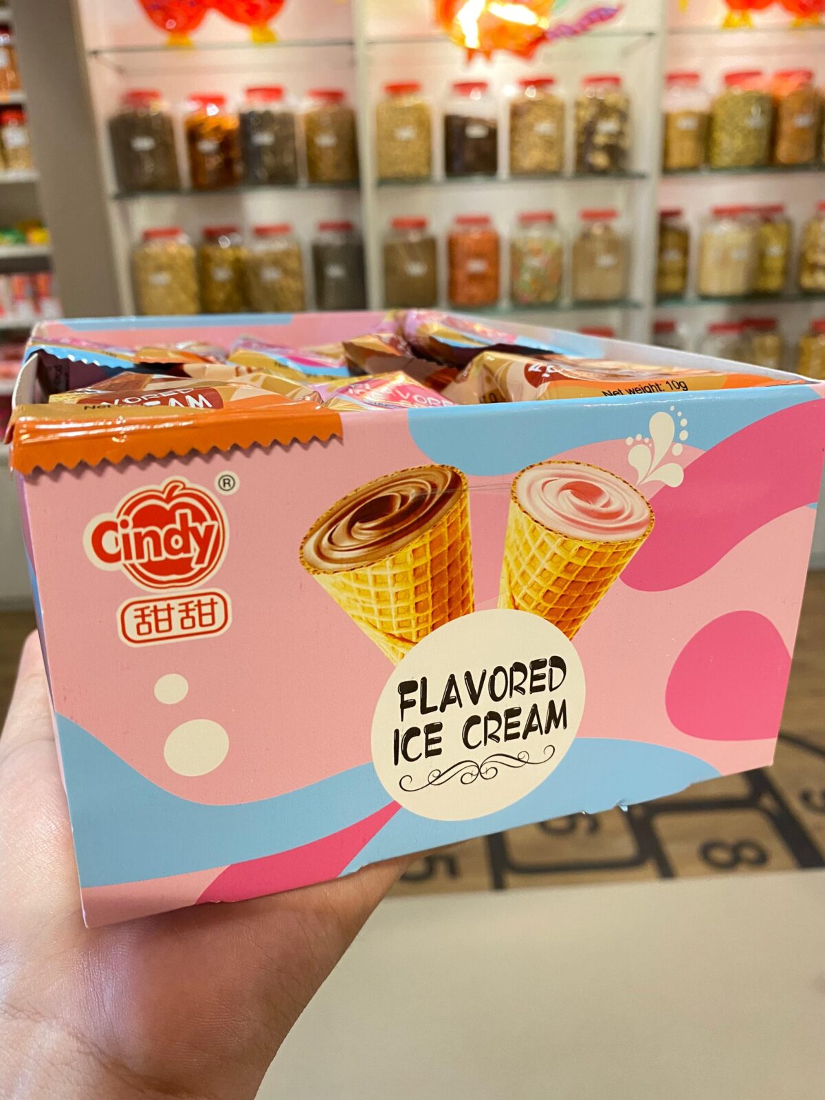 冰淇淋饼干 flavored ice cream biscuit