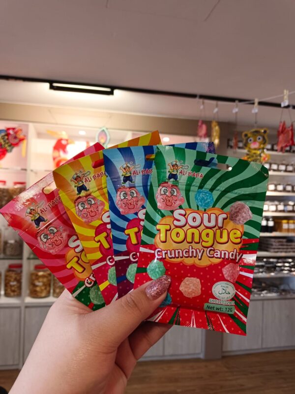 酸舌糖 sour tongue candy