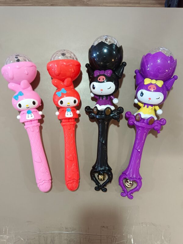 库洛米和美乐蒂音乐炫彩led灯棒 kuromi & melody music colorful light stick