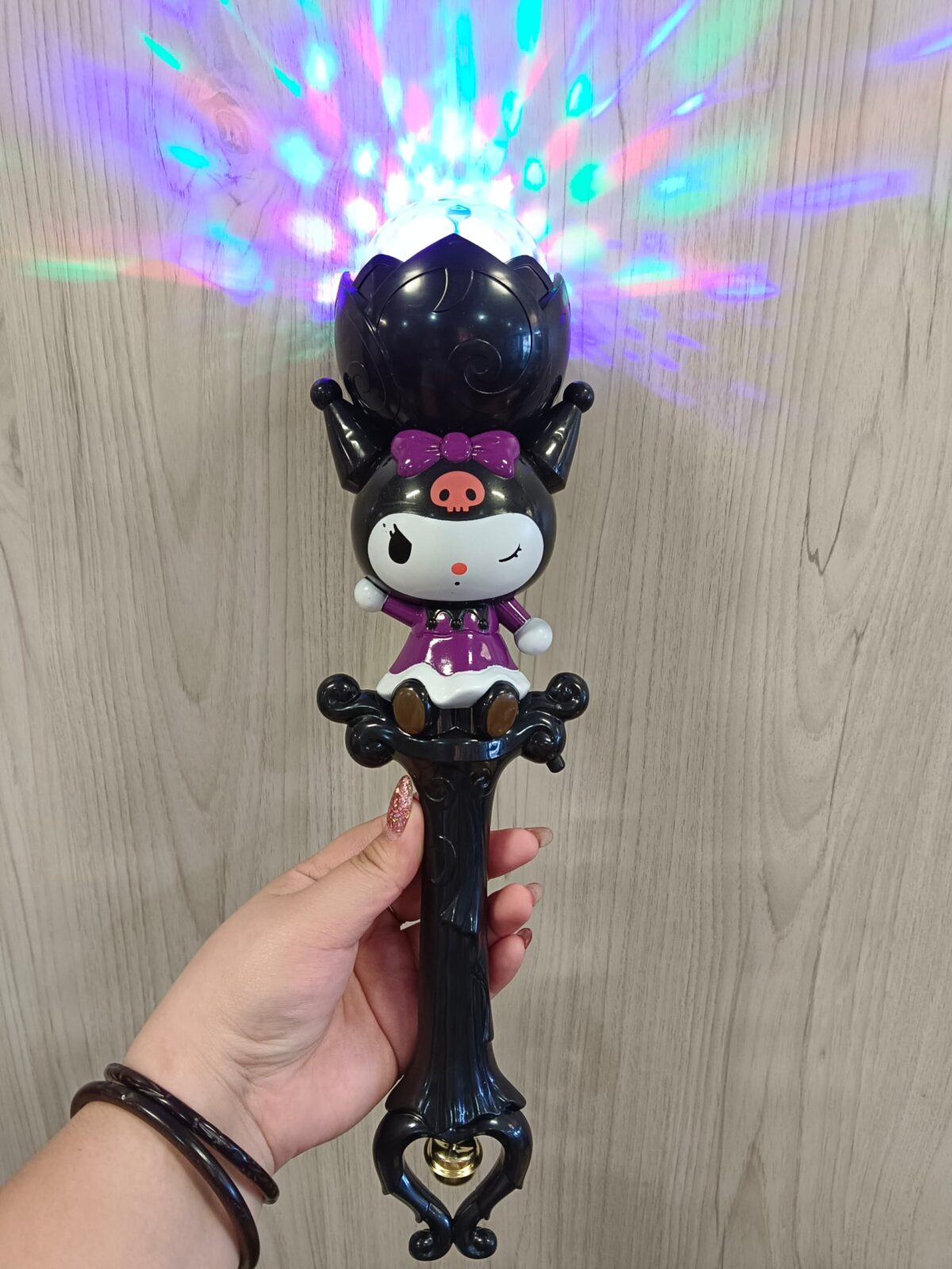 库洛米和美乐蒂音乐炫彩led灯棒 kuromi & melody music colorful light stick