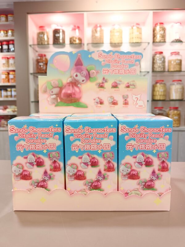 三丽鸥元气桃桃乐园盲盒 sanrio characters vitality peach paradise blind box