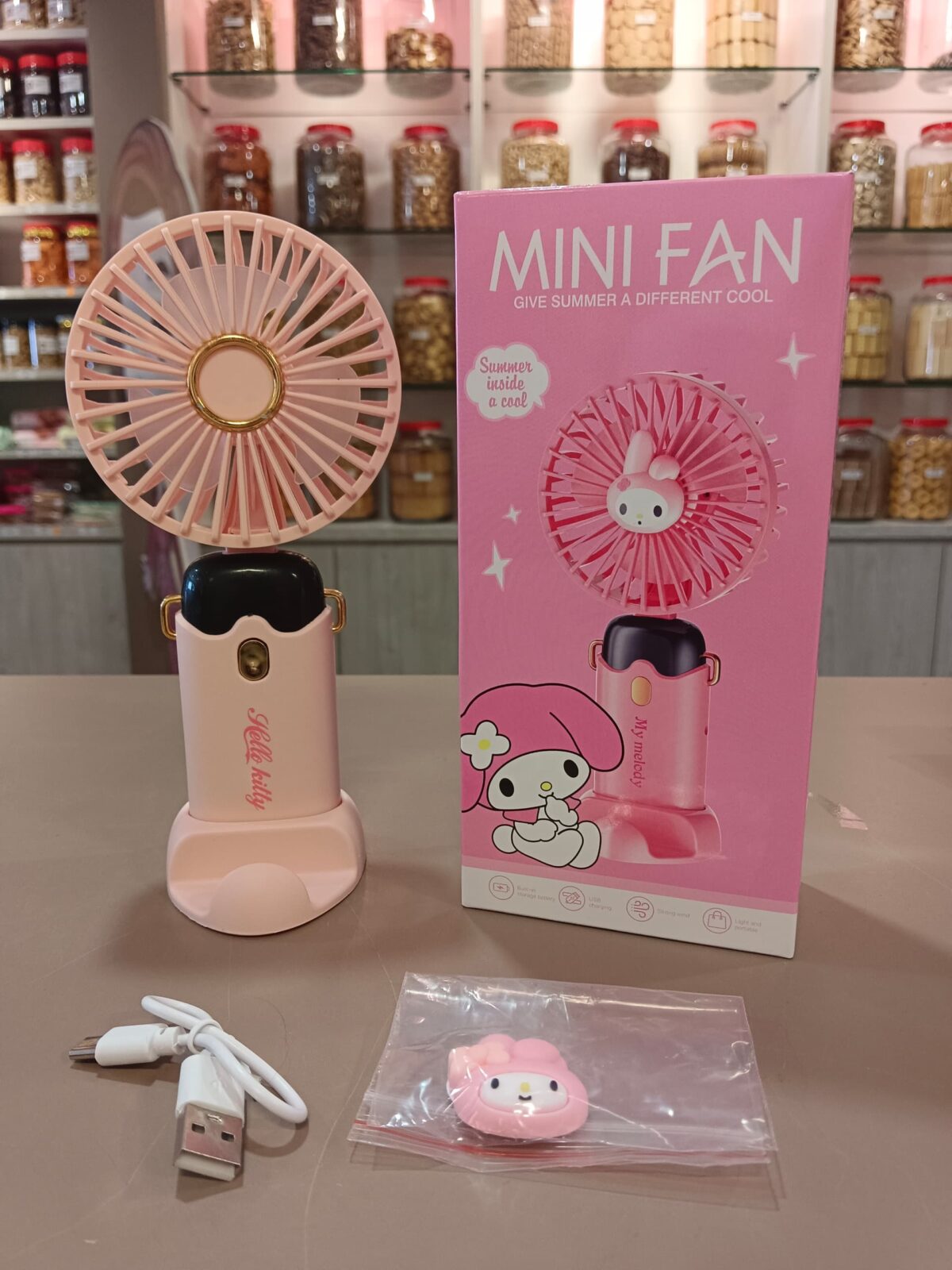 三丽鸥小风扇 sanrio mini fan