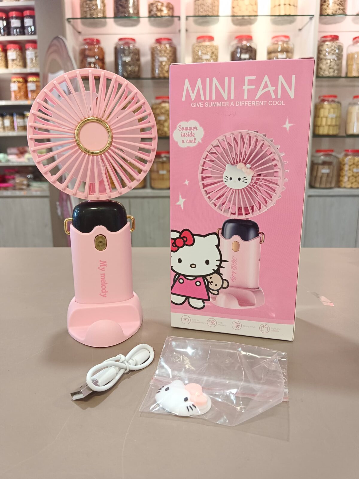 三丽鸥小风扇 sanrio mini fan