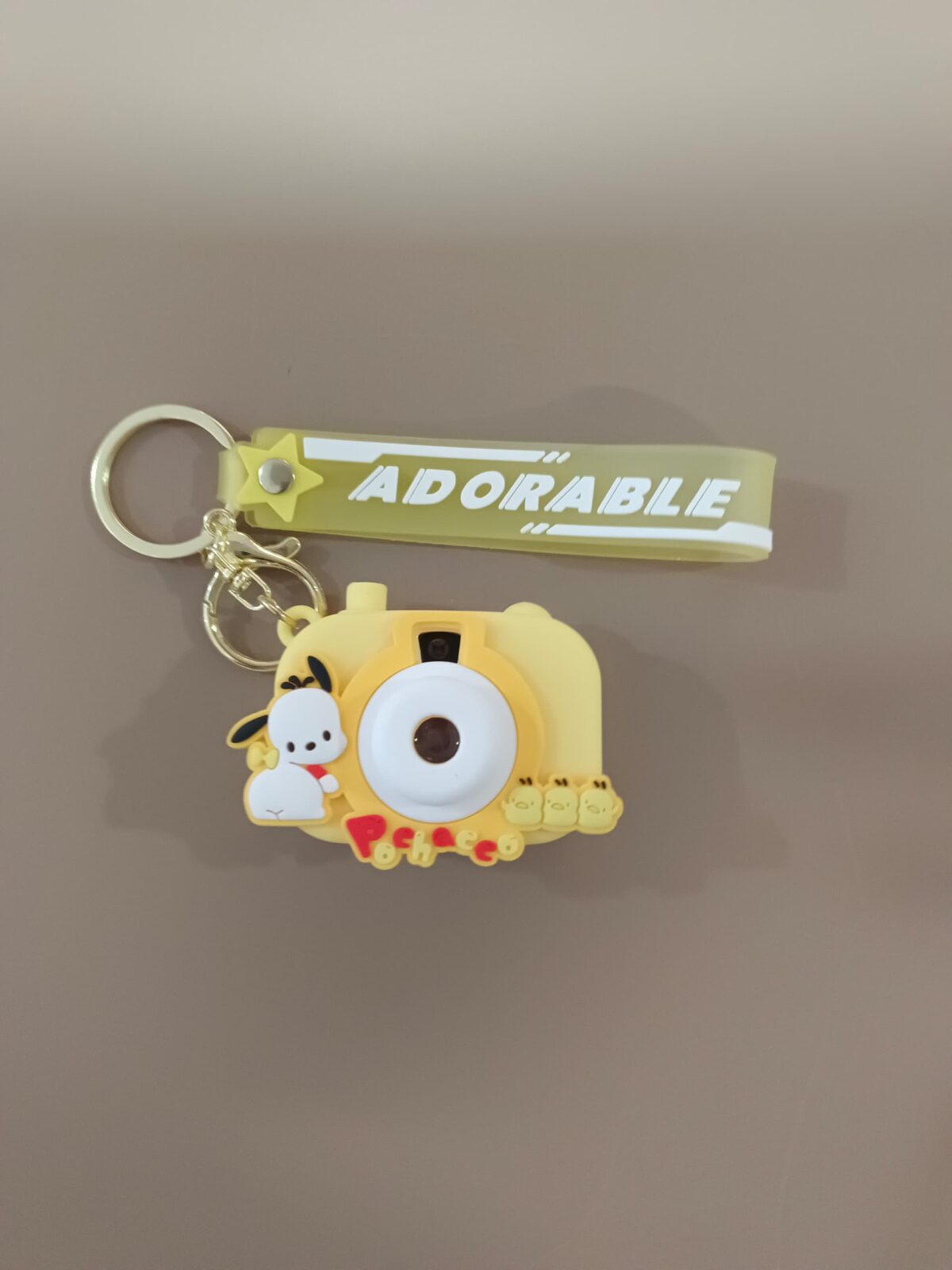 三丽鸥相机投影钥匙圈 sanrio camera projection keychain