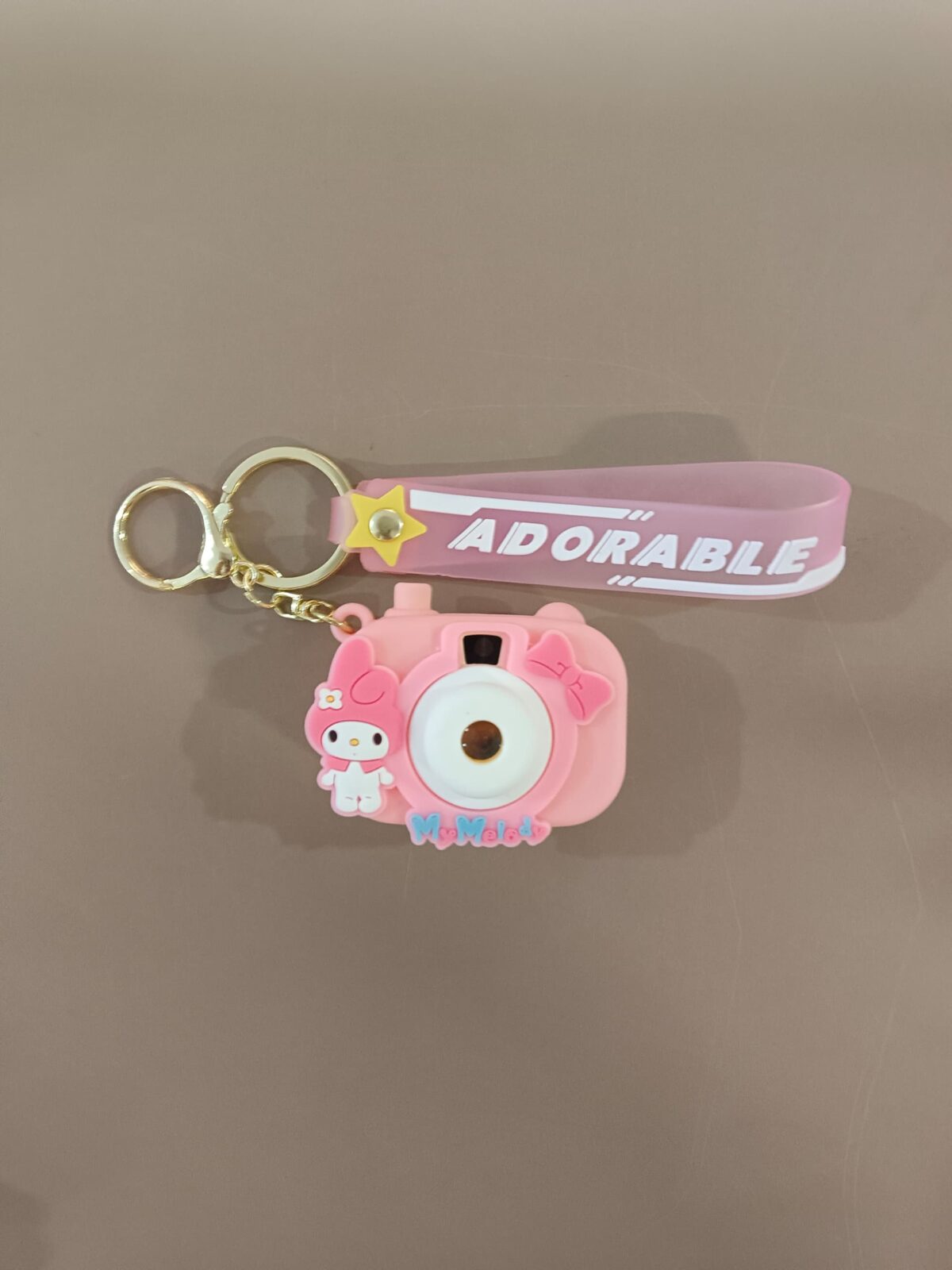 三丽鸥相机投影钥匙圈 sanrio camera projection keychain