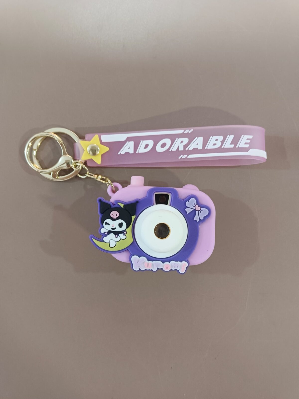 三丽鸥相机投影钥匙圈 sanrio camera projection keychain