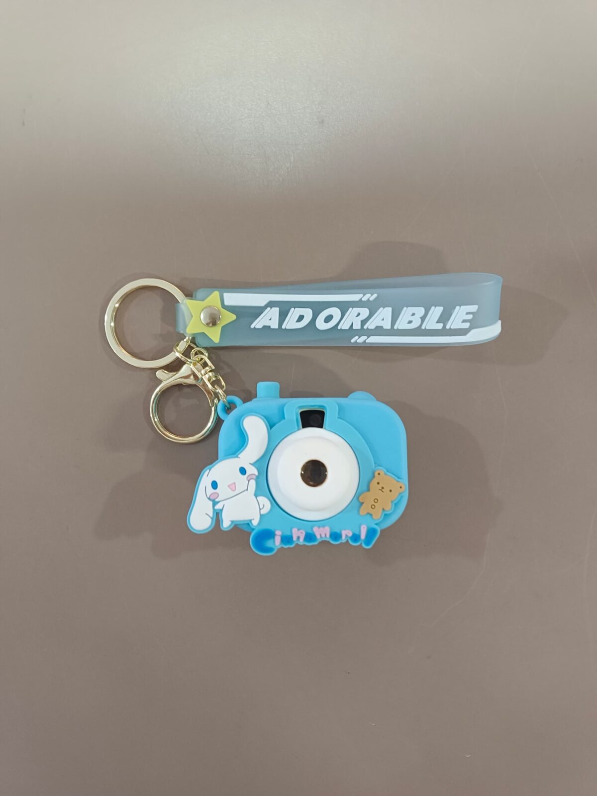 三丽鸥相机投影钥匙圈 sanrio camera projection keychain