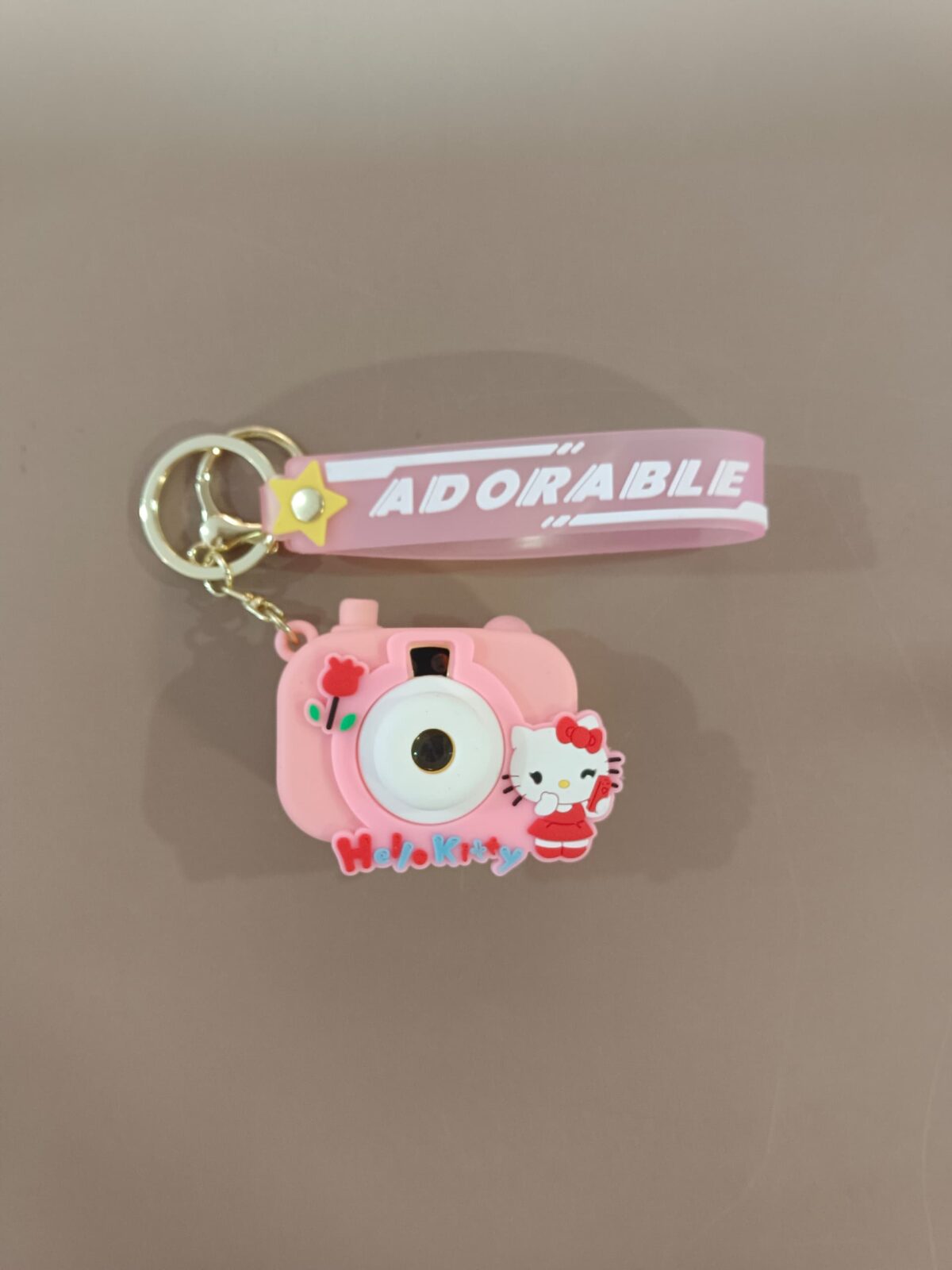 三丽鸥相机投影钥匙圈 sanrio camera projection keychain