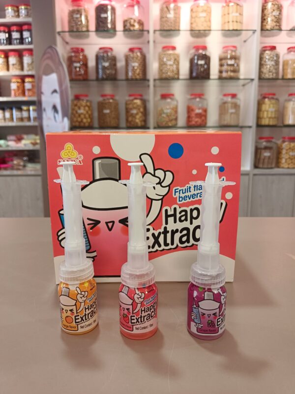 针筒水果糖液体 happy extract fruit flavored beverages