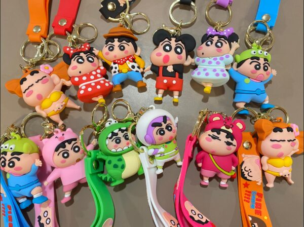 蜡笔小新钥匙圈 crayon shin chan keychain