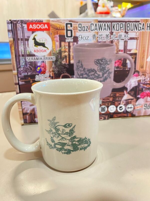 复古青龙花英式咖啡杯 【不可邮寄】vintage coffee/milk glass