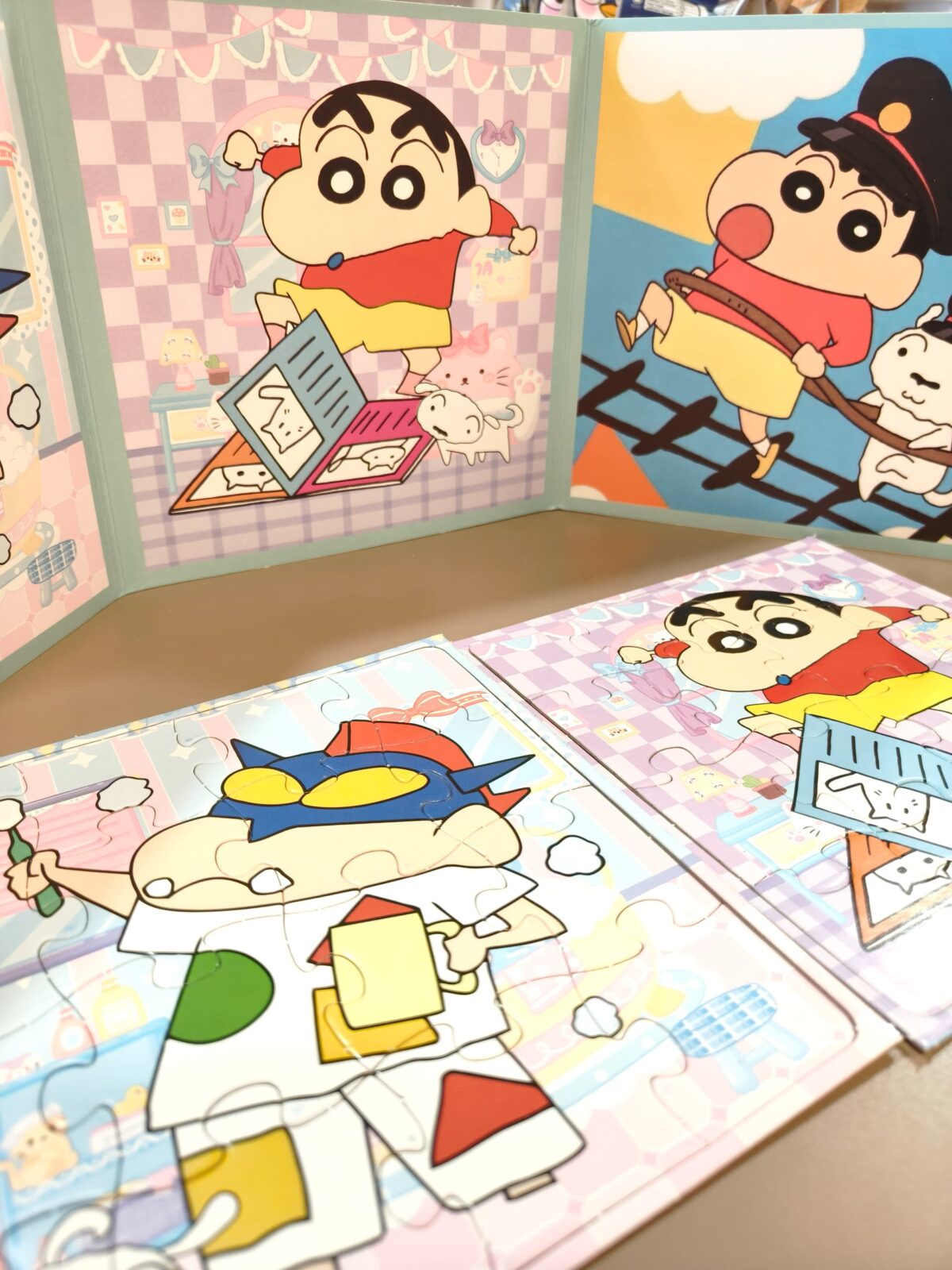 蜡笔小新拼图 crayon shin chan puzzle