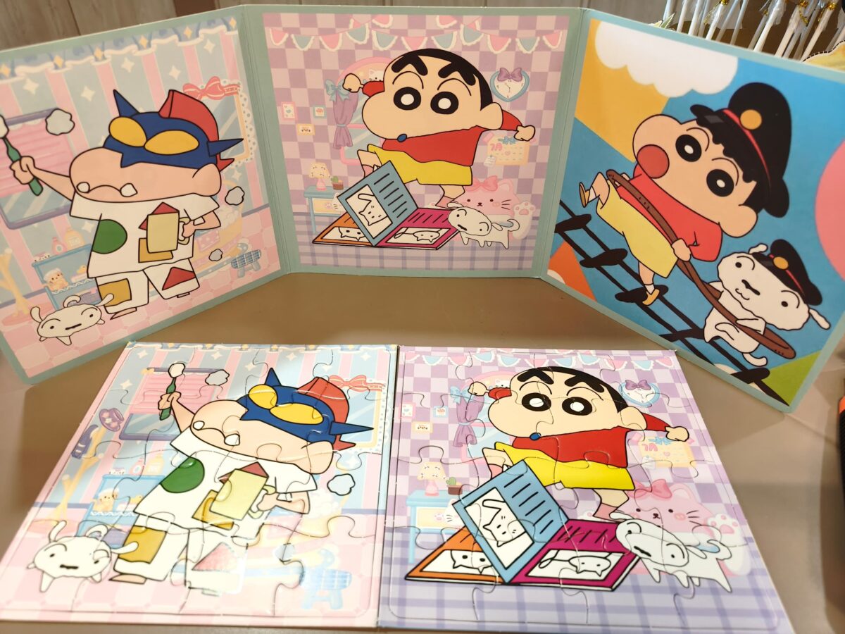 蜡笔小新拼图 crayon shin chan puzzle