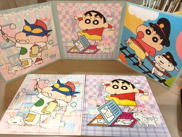 蜡笔小新拼图 crayon shin chan puzzle