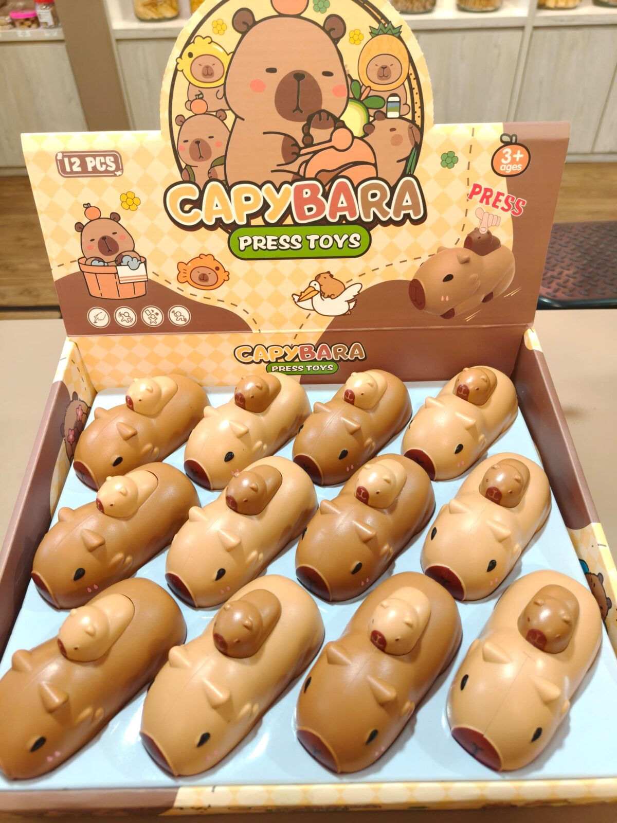 卡皮巴拉小跑机 capybara press toys
