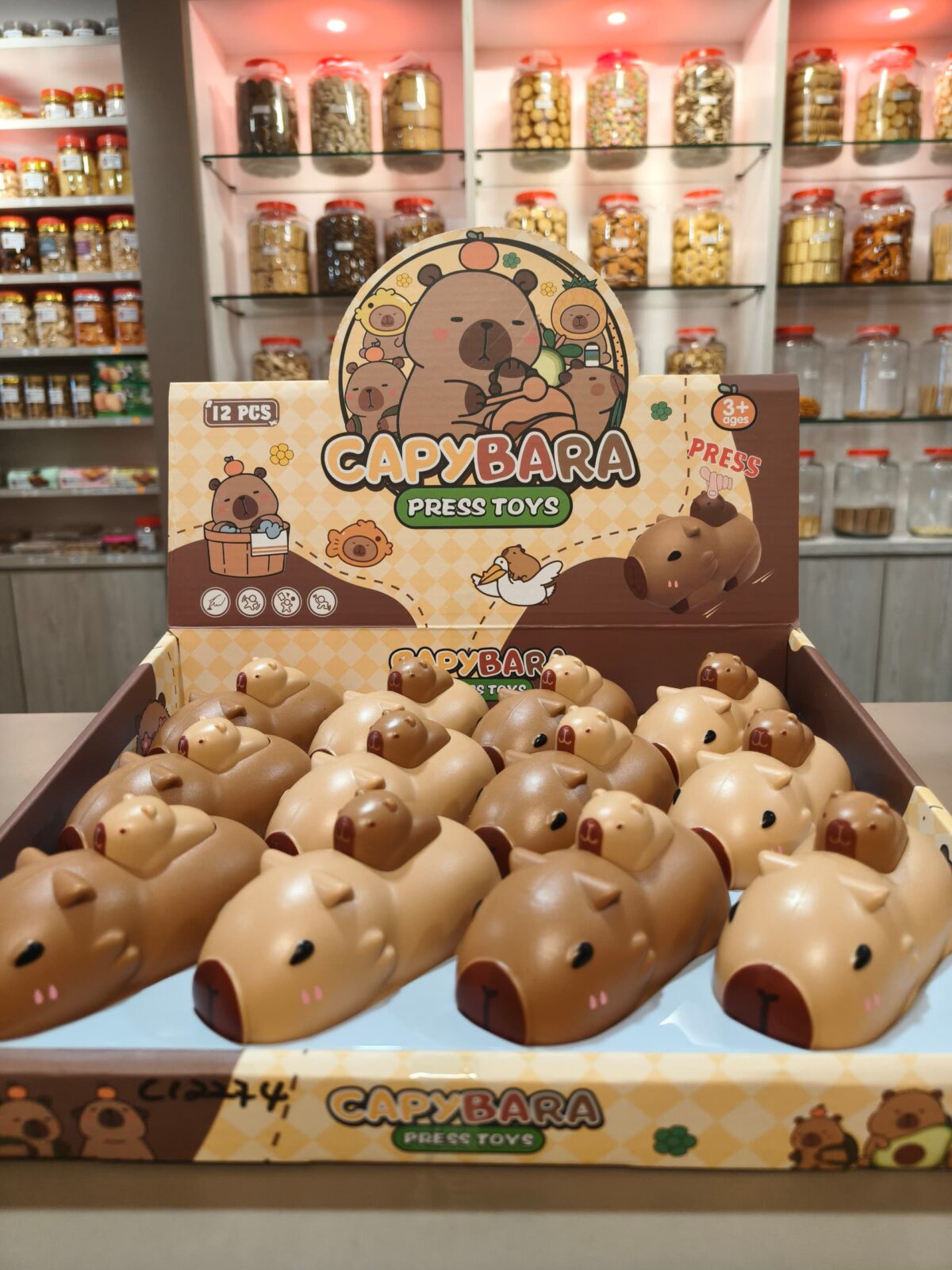 卡皮巴拉小跑机 capybara press toys