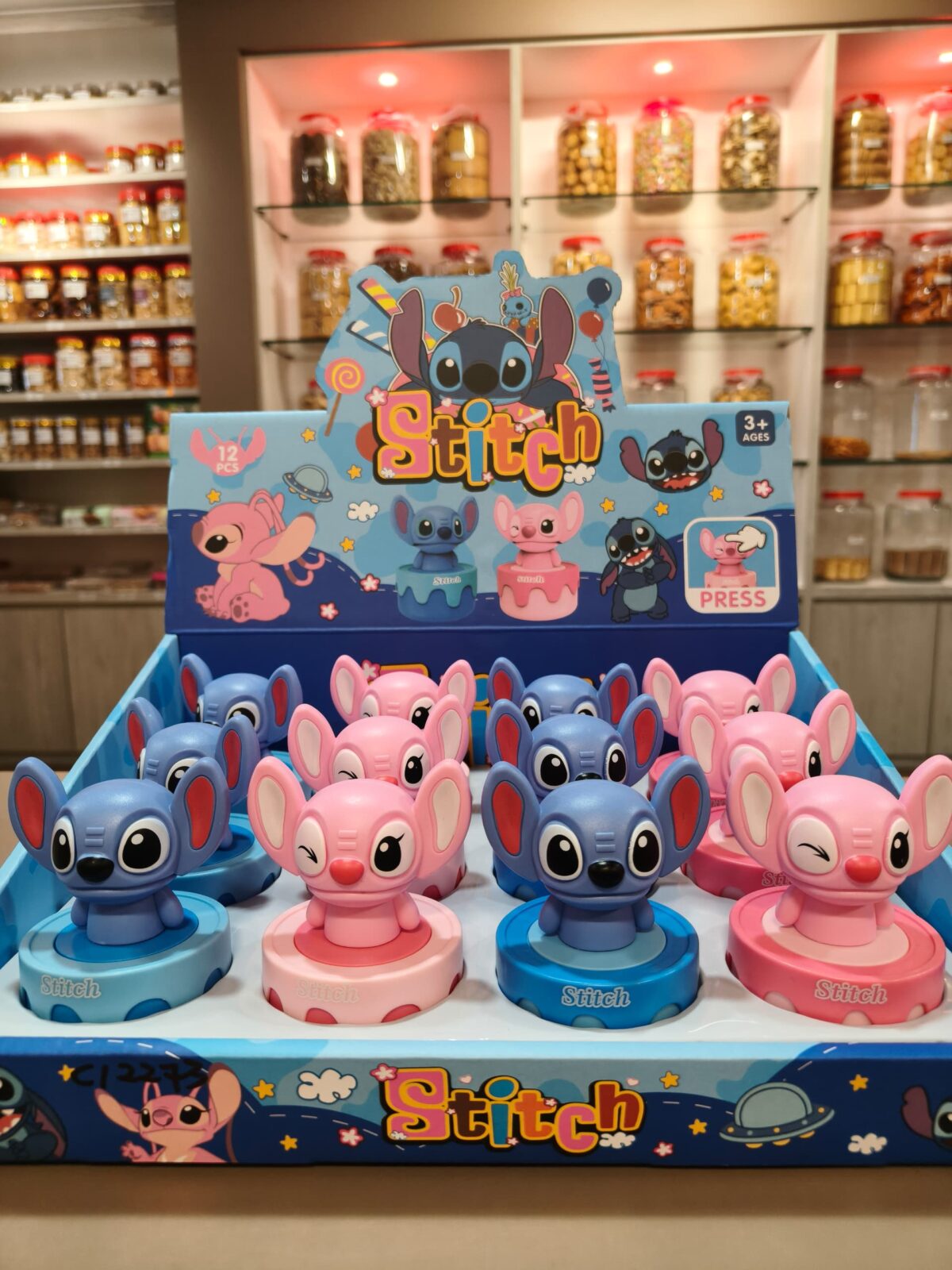 史迪奇小跑机 stitch press toys