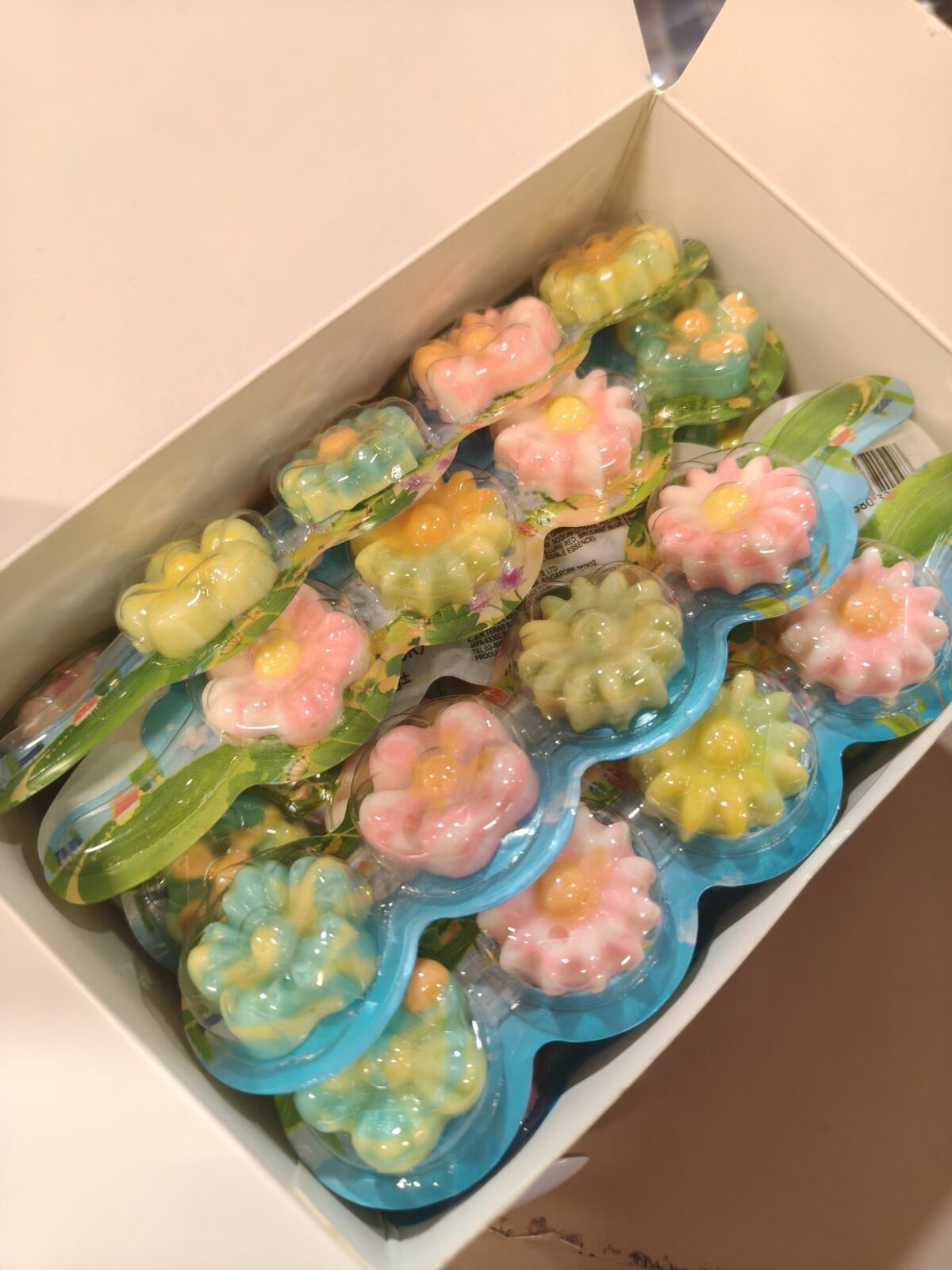 花朵软糖 flower gummy candy