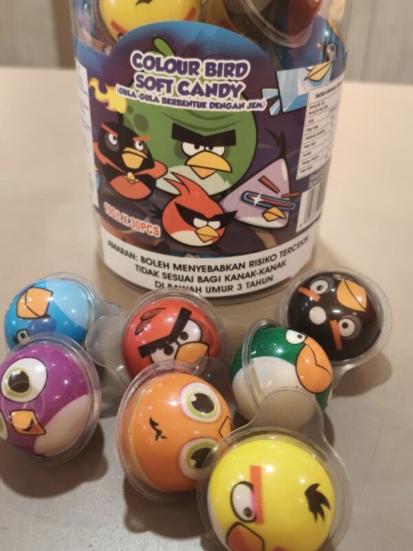 愤怒鸟软糖 angry bird soft candy