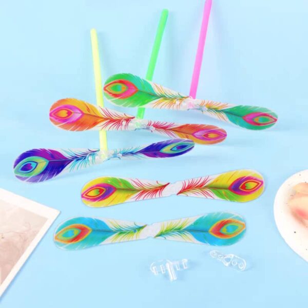 七彩竹蜻蜓 rainbow bamboo dragonfly