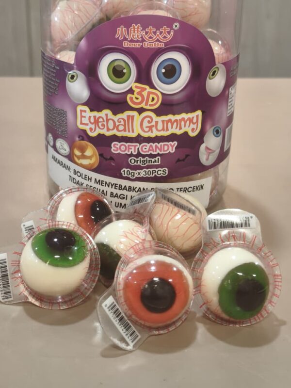 眼球软糖 eyeball gummy soft candy