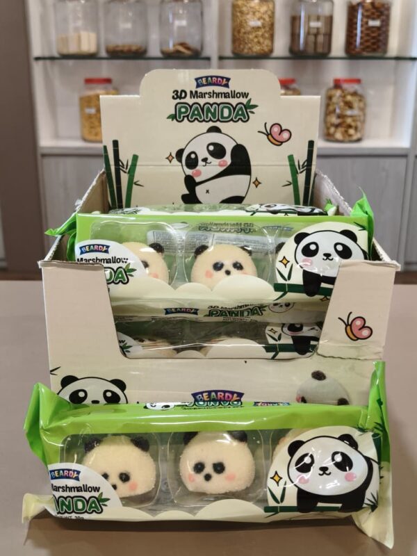 熊猫棉花糖 panda marshmallow