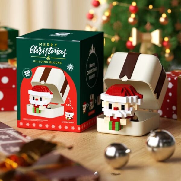 圣诞节派对礼盒积木 merry christmas party gift box bricks blocks lego