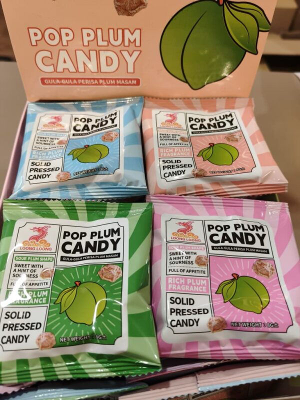 酸梅糖 pop plum candy