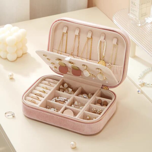 三层首饰收纳盒 three layer jewelry storage box