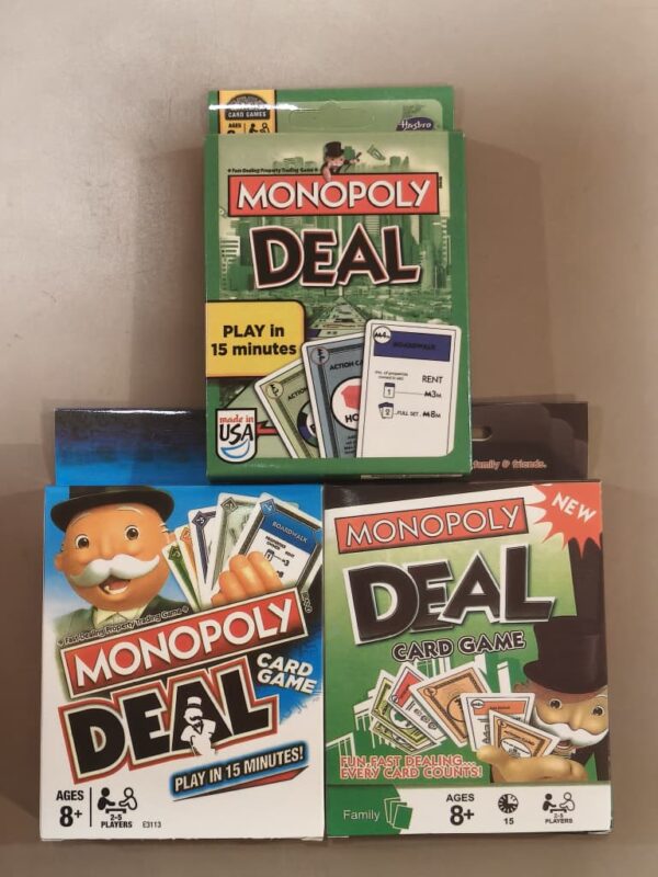 新版本大富翁卡牌 monopoly deal card game