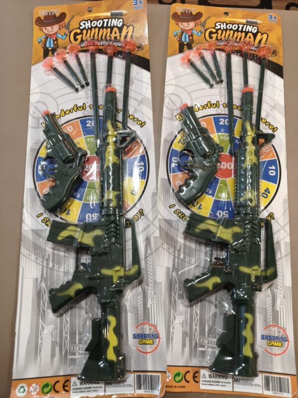玩具枪套装 shotting gunman toys