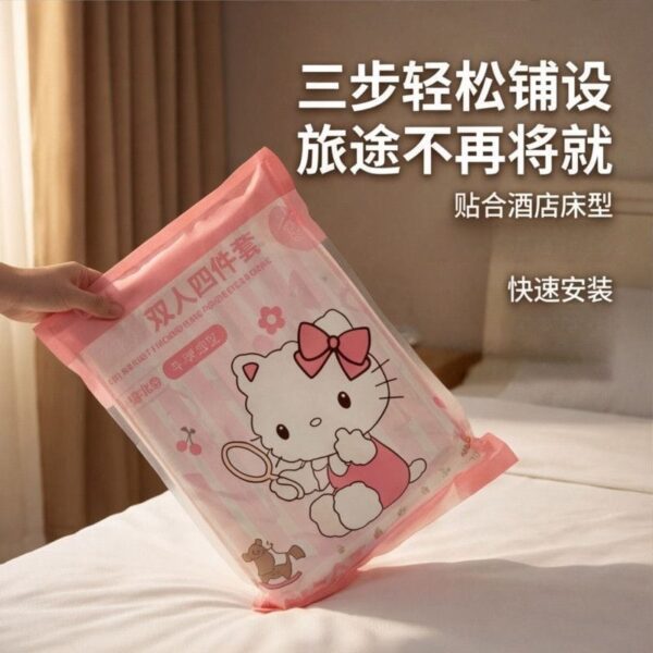 一次性双人床单四件套