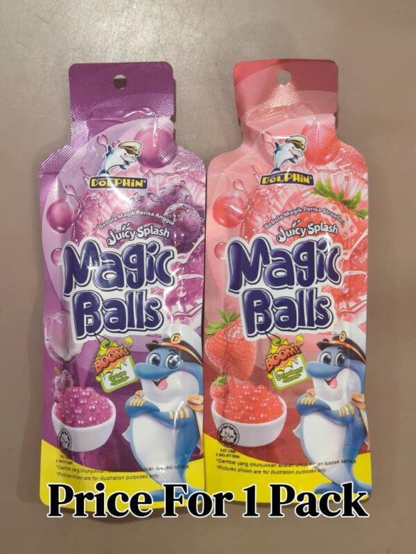 葡萄泡泡球 grape jelly magic balls