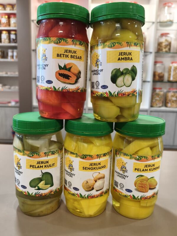腌制水果 buah jeruk
